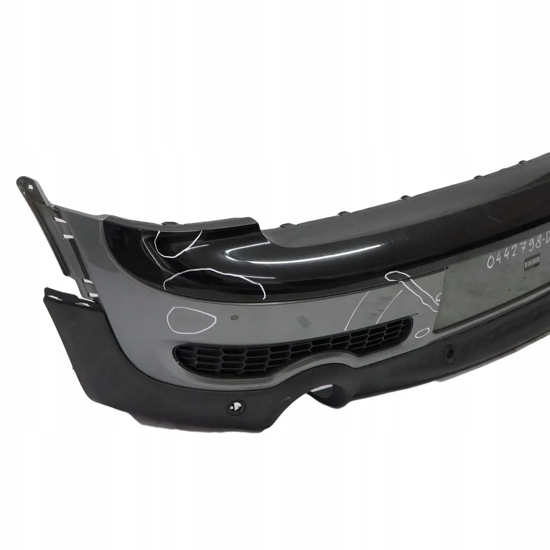 Mini Clubman R55 Cooper S 2 PDC Rear Bumper Trim Panel Dark Silver - 871 - SKU 0442798-DS2 - Part number 0442798