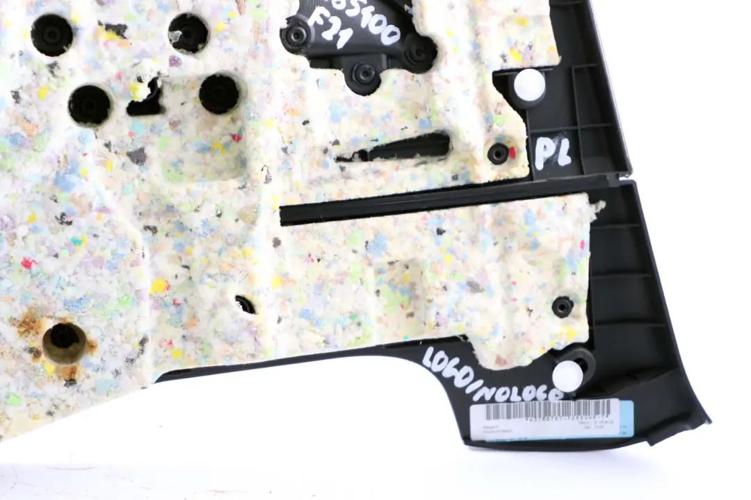 Right O/S Lateral Trim Panel Lining Cloth Anthracite Red to BMW 1 Series F21 Rear with Part number 7285400 BMW 1 Series F21 Rear Right O/S Lateral Trim Panel Lining Cloth Anthracite Red - SKU 7285400 - Part number 7285400