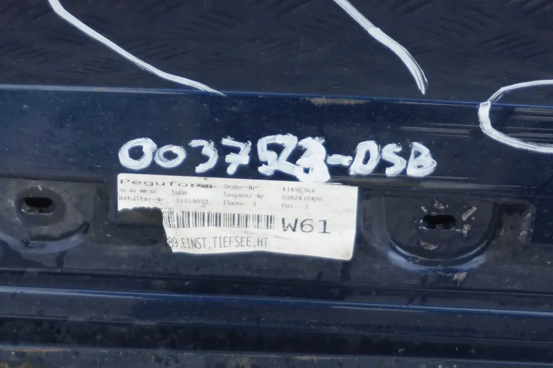 Osłona listwa progowa próg tiefseeblau do BMW E89 Z4 o numerze 0037523 BMW E89 Z4 Osłona listwa progowa próg tiefseeblau - SKU 0037523-DSB - Numer Części 0037523