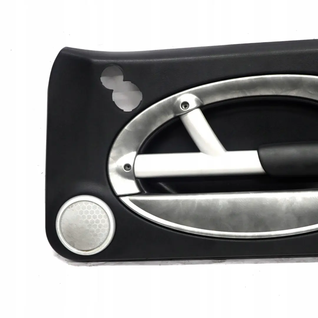 Front Right O/S Door Card Trim Panther Black Alloy Patina to BMW Mini R50 R53 2 with Part number 7070628 BMW Mini R50 R53 2 Front Right O/S Door Card Trim Panther Black Alloy Patina - SKU 7070628-2 - Part number 7070628