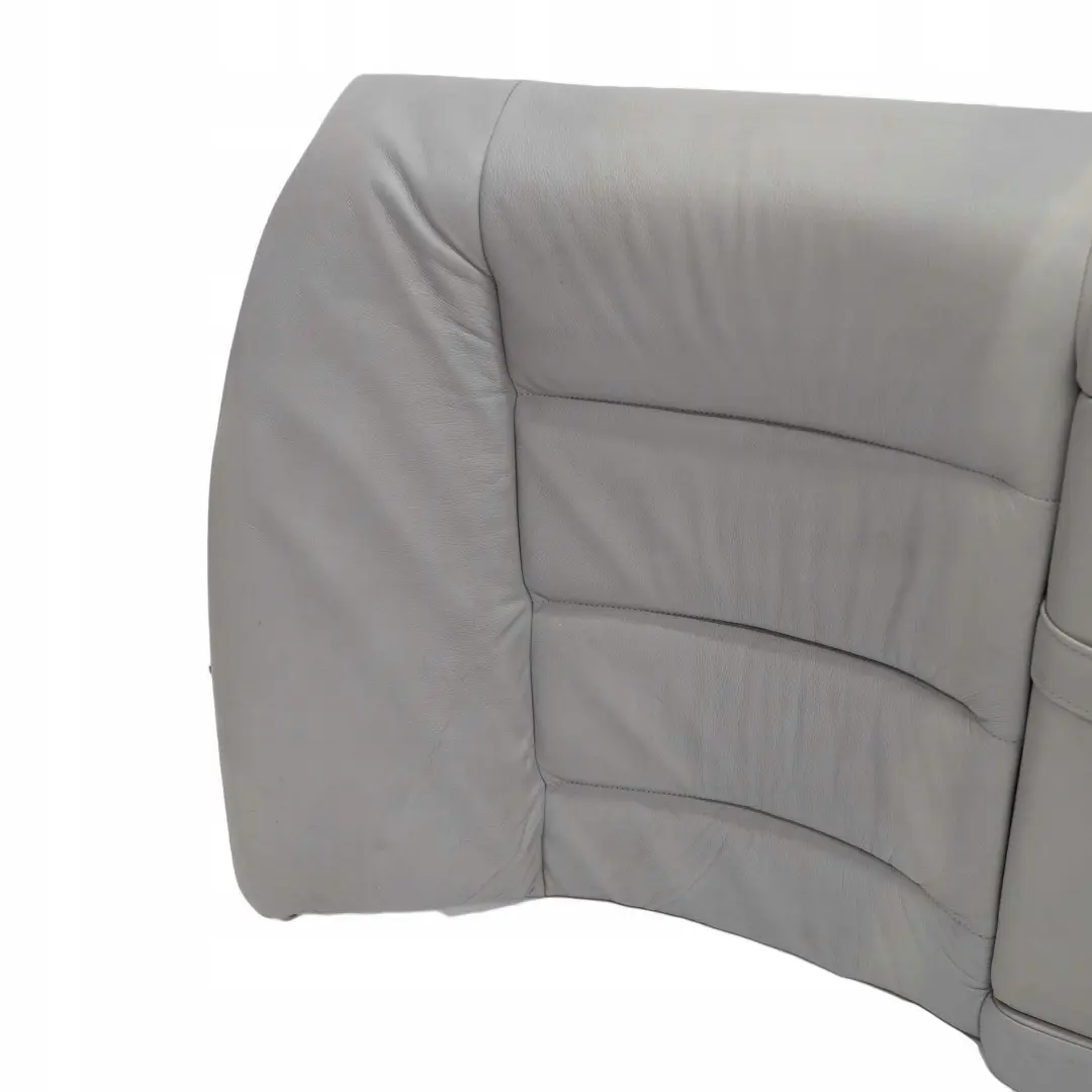 Bench Backrest Cover Light Grey Leather Montana BMW 3 E36 Saloon Rear Seat - SKU 8180582 - Part number 8180582