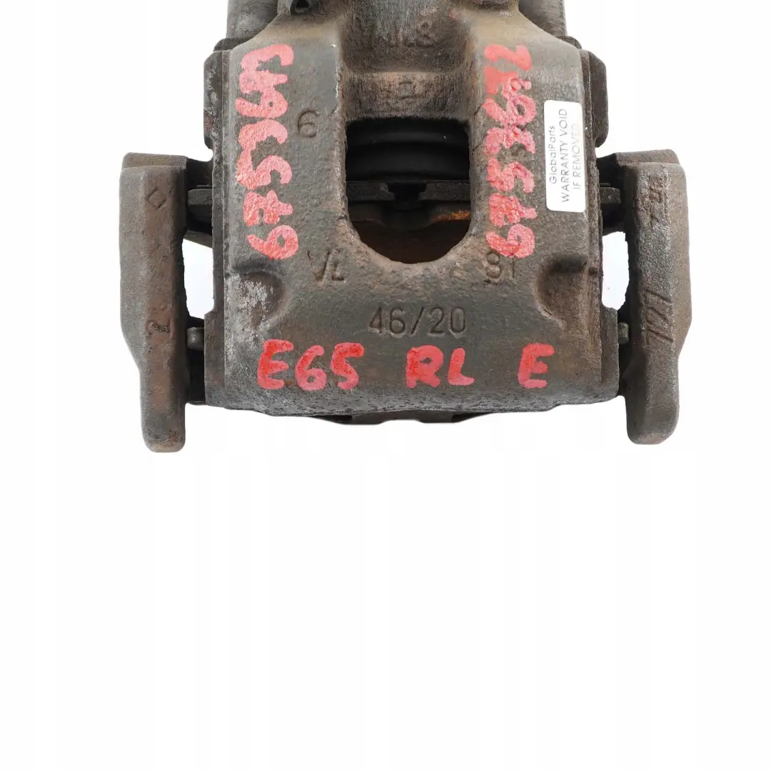 Boitier D?etrier de Frein Arriere Gauche 957 46/20 pour BMW 7 E65 à propos du numéro de pièce 6753673 BMW 7 E65 Boitier D?etrier de Frein Arriere Gauche 957 46/20 - SKU 6753673 - Numéro de pièce 6753673