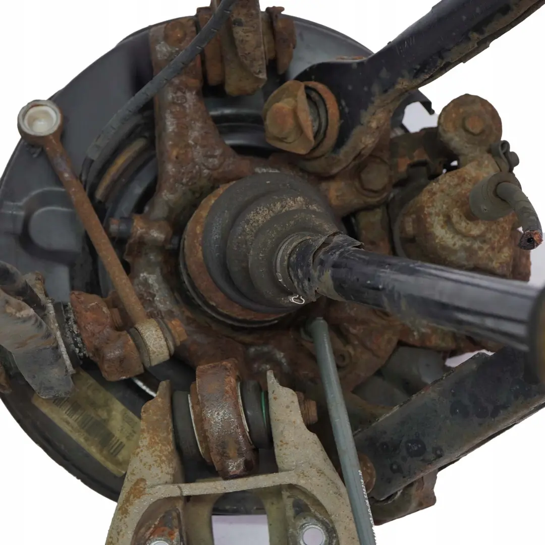 N46 Trasera Izquierda Primavera Strut Pierna Freno Suspension Hub para BMW E87 118i con número de pieza 6774809 BMW E87 118i N46 Trasera Izquierda Primavera Strut Pierna Freno Suspension Hub - SKU 6774809-32 - Número de pieza 6774809