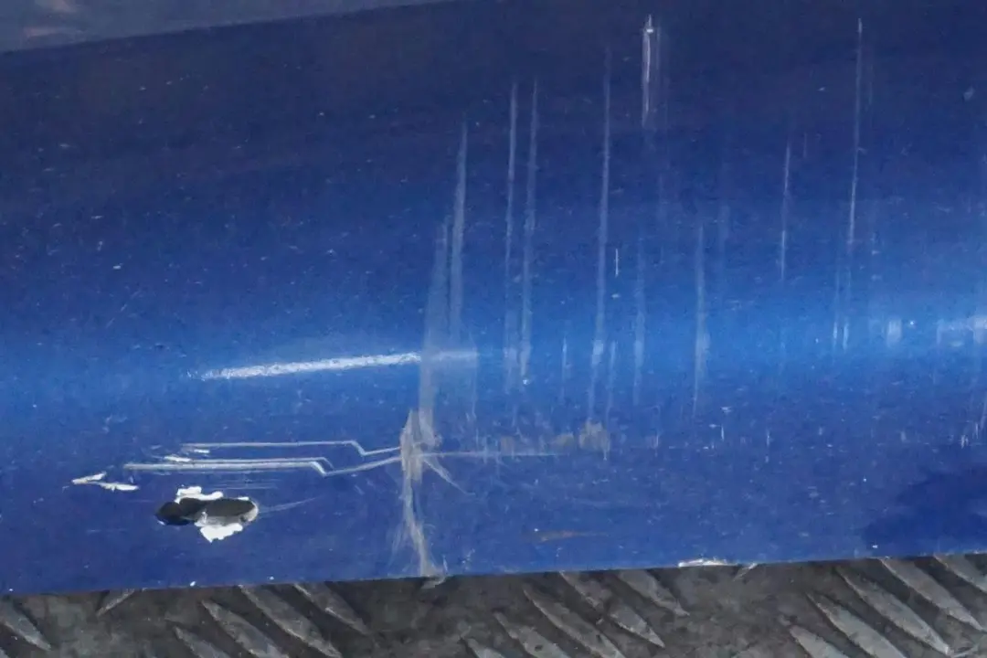 BMW 1 Series E87 M Sport Sill Strip Side Skirt Left N/S Montegoblau Blue - A51 - SKU 0033557-MTB - Part number 0033557
