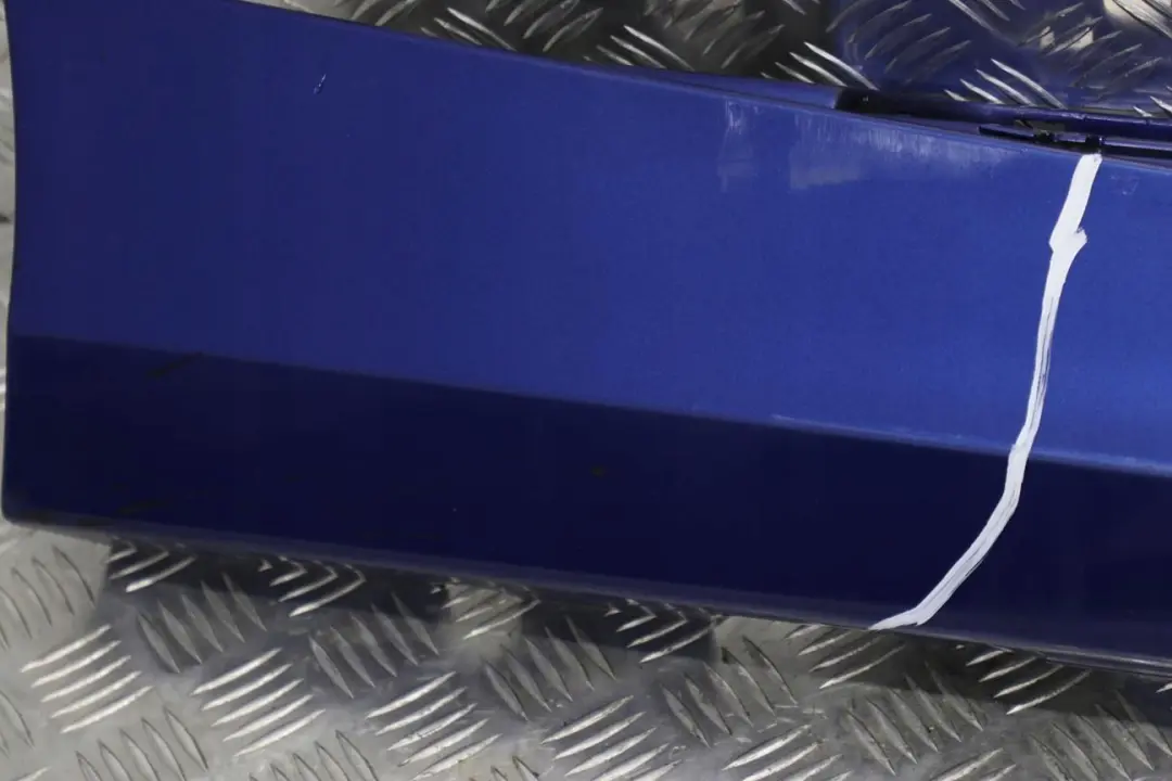 BMW E87 LCI Listello Portiera Apertura Gonna Destra Montegoblau Blu - A51 - SKU 0036144-MTB - Numero di parte 0036144