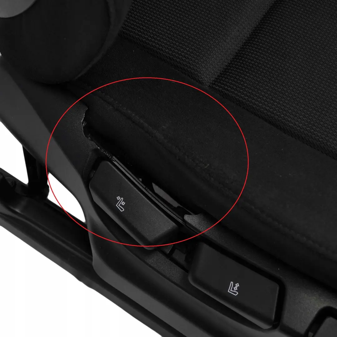BMW X3 Series E83 LCI Cloth Fabric Twill Anthracite Front Right O/S Seat - SKU 3453897-1 - Part number 3453897
