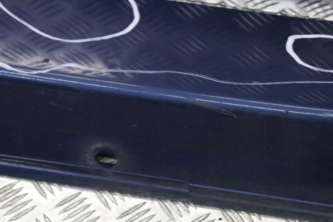 BMW 5 E60 E61 Door Sill Side Cover Skirt Right O/S Mysticblau Blue Metallic A07 - SKU 0150278-MYS1 - Part number 0150278