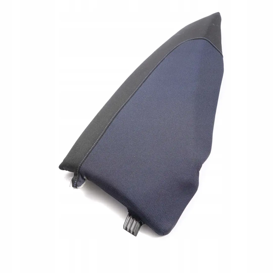 Side Finisher Cloth Rear Seat Right O/S Network Monaco Blue to BMW 1 Series E81 with Part number 9158962 BMW 1 Series E81 Side Finisher Cloth Rear Seat Right O/S Network Monaco Blue - SKU 9158962 - Part number 9158962