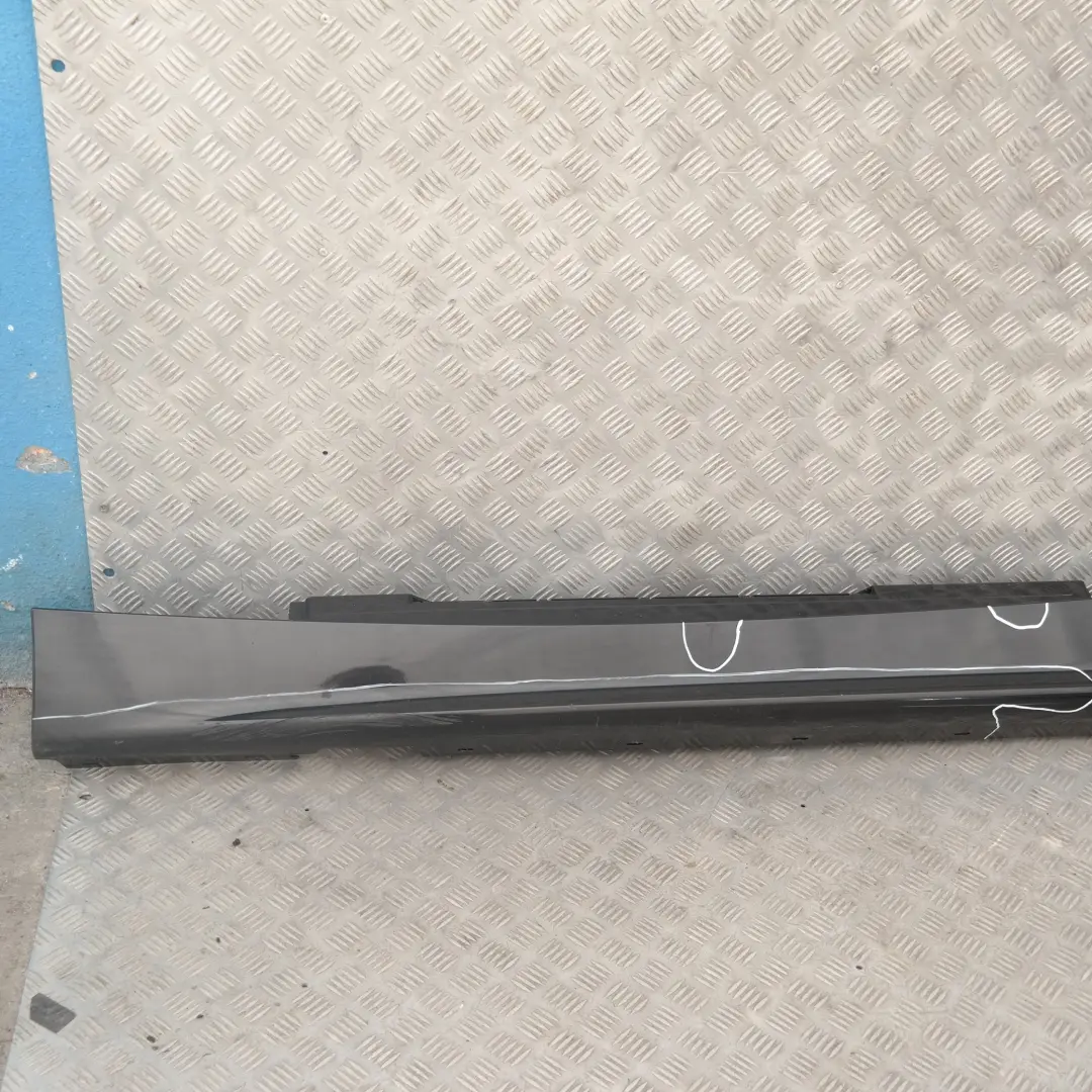BMW 1 SERIES 17 E87 Sill strip side skirt left N/S Black Sapphire Metallic - 475 - SKU 0032949-BS17 - Part number 32949