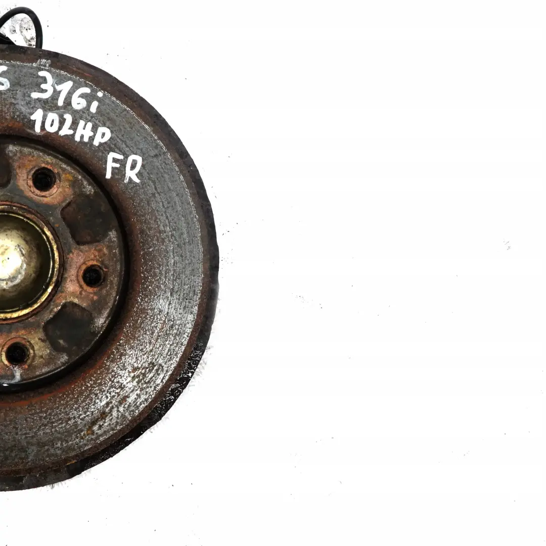 BMW 3 Z3 E36 316i 318i 1.9 Radträger Achsschenkel Bremsscheibe Vorne Rechts - SKU 1092080 - Teilenummer 1092080