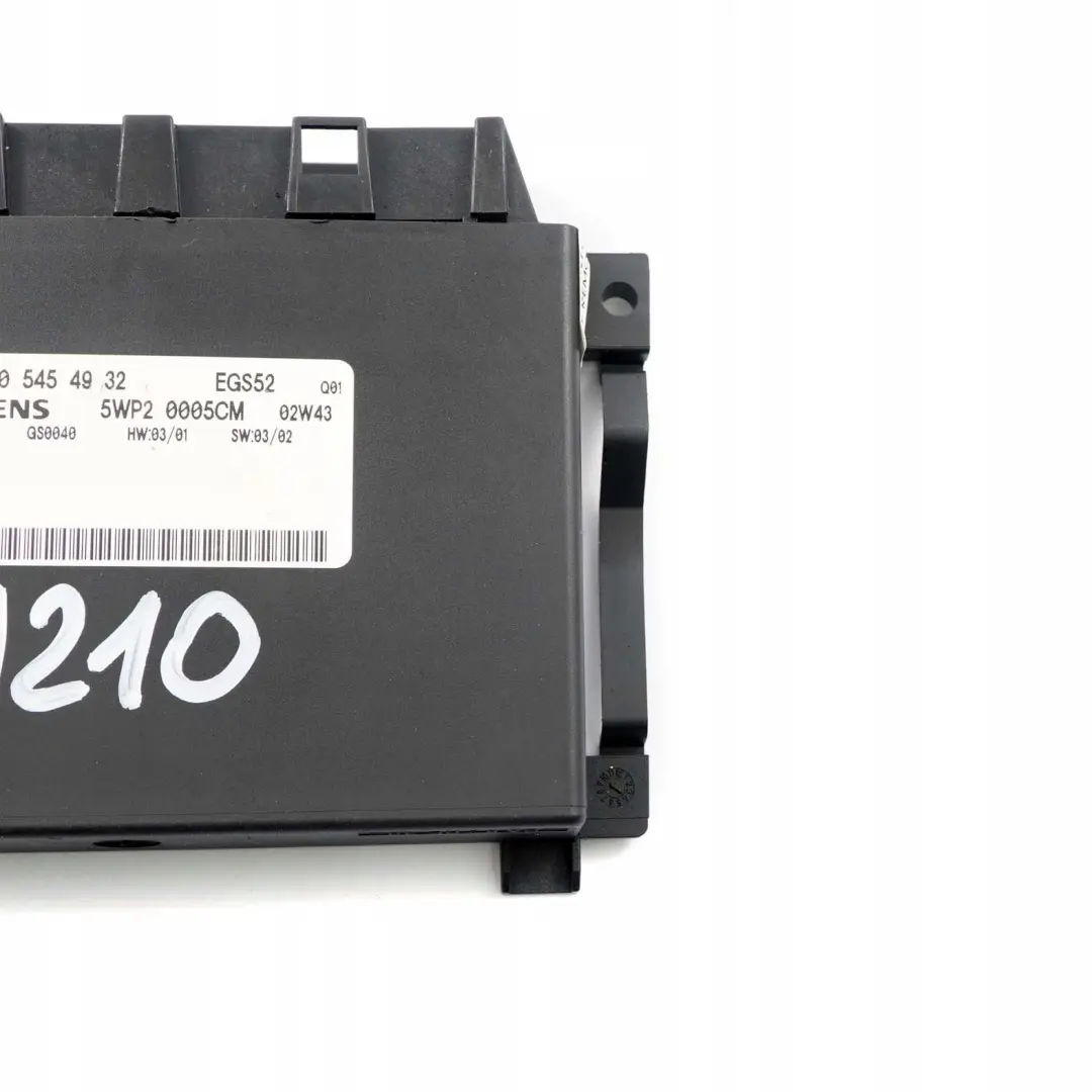 Mercedes-Benz E W210 T-Modell CDI Getriebe Modul Steuergerät für mit Teilenummer A0305454932 Mercedes-Benz E W210 T-Modell CDI Getriebe Modul Steuergerät - SKU A0305454932 - Teilenummer A0305454932