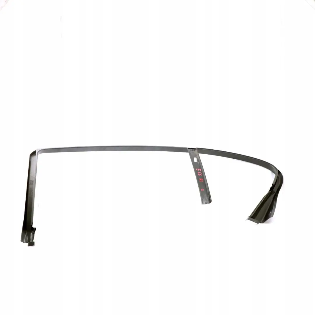 BMW 7 Series E66 Rear Left N/S Door Window Frame Trim Cover Black - SKU 8223777 - Part number 8223777
