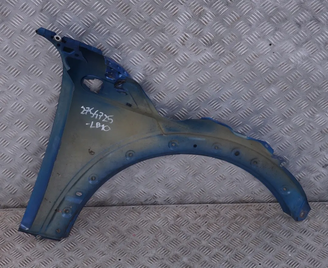 Cooper0 R55 R56 R57 Panel Lateral Delantero Ala Izquierda Azul Rayo para Mini con número de pieza 2754725 Mini Cooper0 R55 R56 R57 Panel Lateral Delantero Ala Izquierda Azul Rayo - SKU 2754725-LB10 - Número de pieza 2754725
