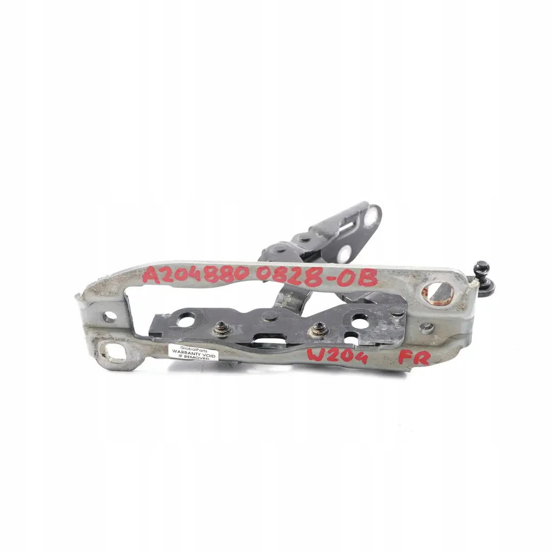  Mercedes-Benz C-Class W204 Hinge Right O/S Bonnet Front Obsidian Black - 197 - SKU A2048800828-OB - Part number A2048800828