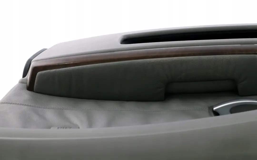 BMW 7 Series E65 Rear Right O/S Door Card Grey Leather Lining Trim Panel - SKU 7038710 - Part number 7038710