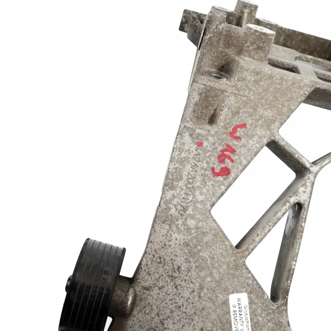 Mercedes-Benz A B W169 W245 48V Petrol Alternator Belt Tensioner Holder Pulley to with Part number A2662001170 Mercedes-Benz A B W169 W245 48V Petrol Alternator Belt Tensioner Holder Pulley - SKU A2662001170 - Part number A2662001170