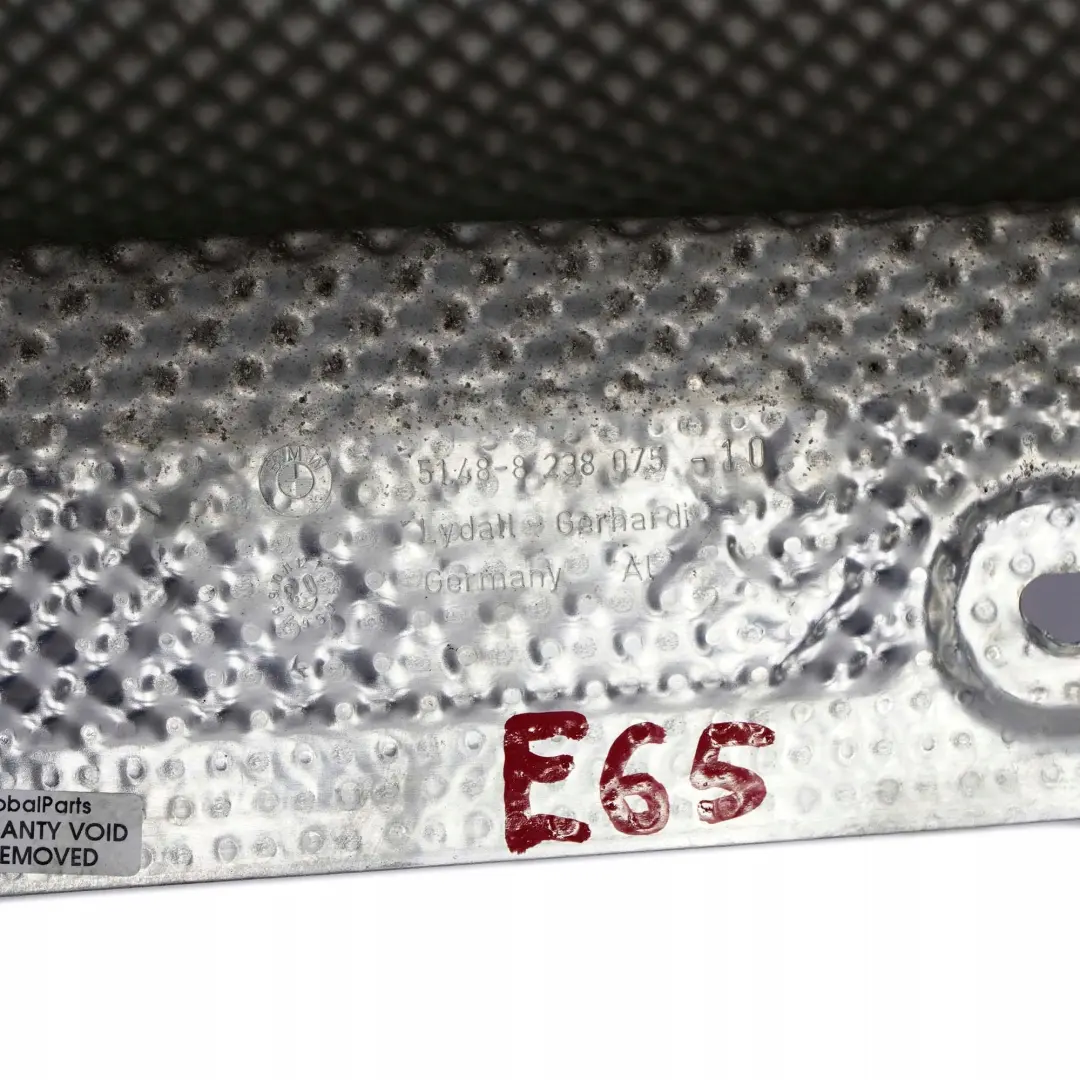Aislamiento Térmico Para Cubierta Inferior Tanque Túnel para BMW E65 E66 con número de pieza 8238075 BMW E65 E66 Aislamiento Térmico Para Cubierta Inferior Tanque Túnel - SKU 8238075 - Número de pieza 8238075