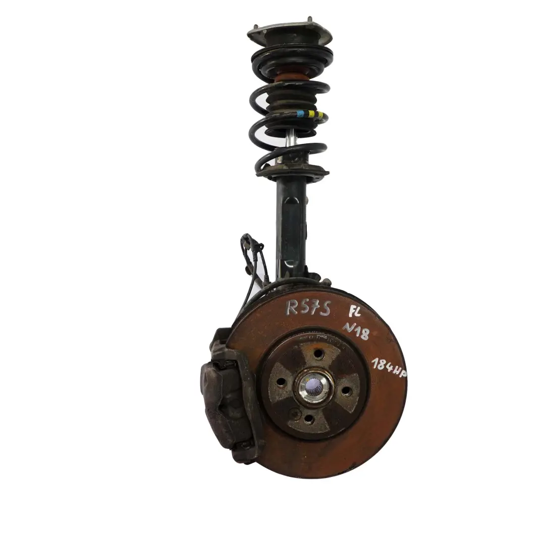Gauche Ressort jambe de suspension moyeu de frein pour Mini Cooper S R57 Cabrio Avant à propos du numéro de pièce 6789553 Mini Cooper S R57 Cabrio Avant Gauche Ressort jambe de suspension moyeu de frein - SKU 6789553 - Numéro de pièce 6789553