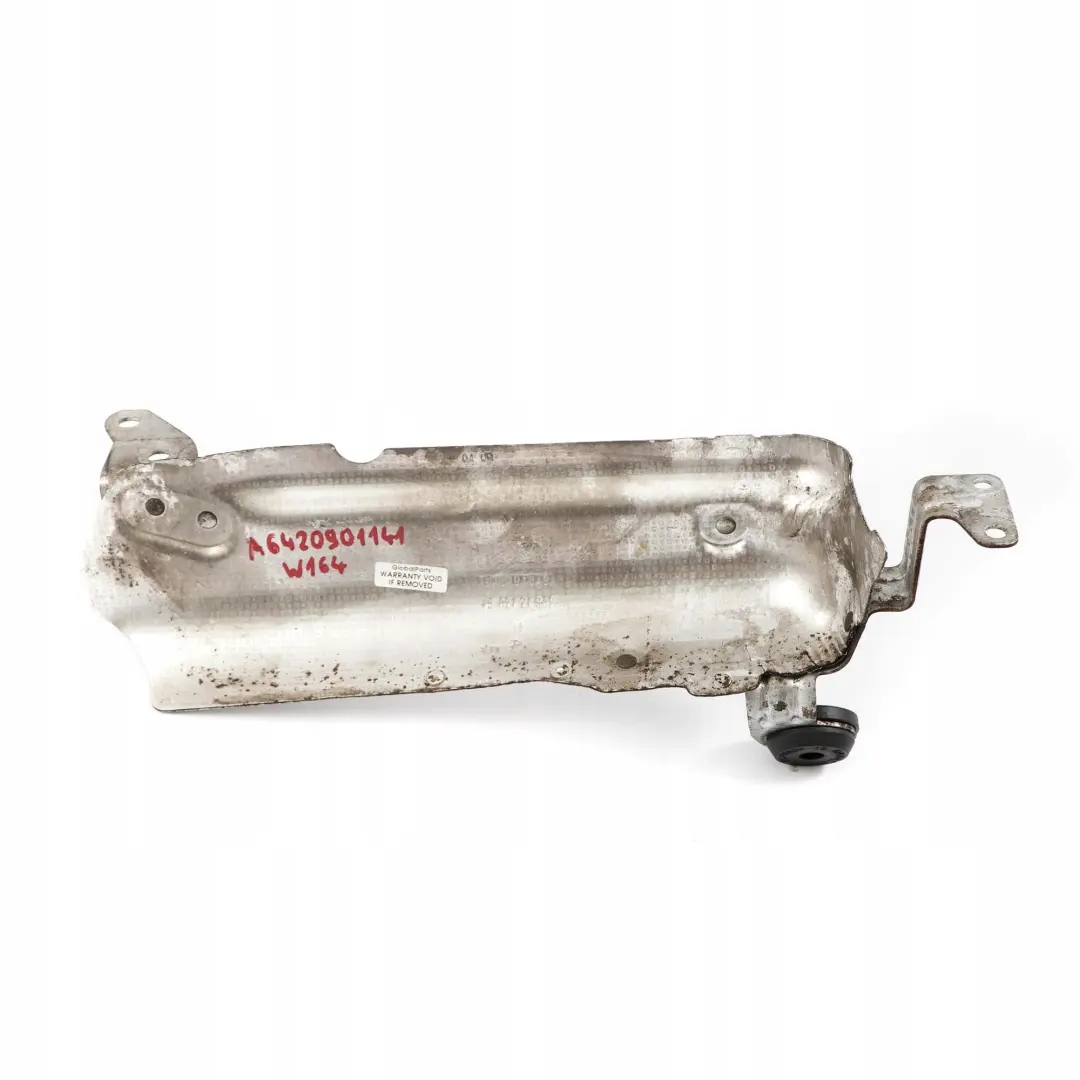 Mercedes-Benz W164 W251 OM642 Exhaust Heat Plate Cover Insulation to with Part number A6420901141 Mercedes-Benz W164 W251 OM642 Exhaust Heat Plate Cover Insulation - SKU A6420901141 - Part number A6420901141