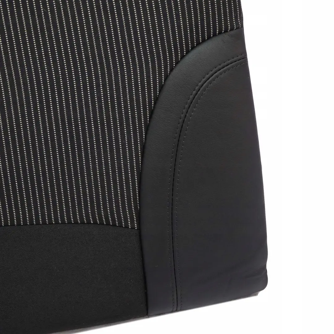 Right O/S Cloth Leather Seat Cushion Backrest Black to Mini Clubman R55 Rear with Part number 7233806 Mini Clubman R55 Rear Right O/S Cloth Leather Seat Cushion Backrest Black - SKU 7233806-1 - Part number 7233806
