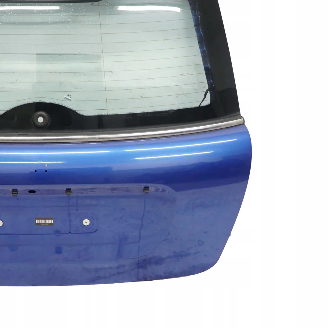 Trunk Lid Tailgate Boot Lid Lightning Blue Metallic - A63 to Mini Cooper R56 with Part number 2752015 Mini Cooper R56 Trunk Lid Tailgate Boot Lid Lightning Blue Metallic - A63 - SKU 2752015-LB1 - Part number 2752015