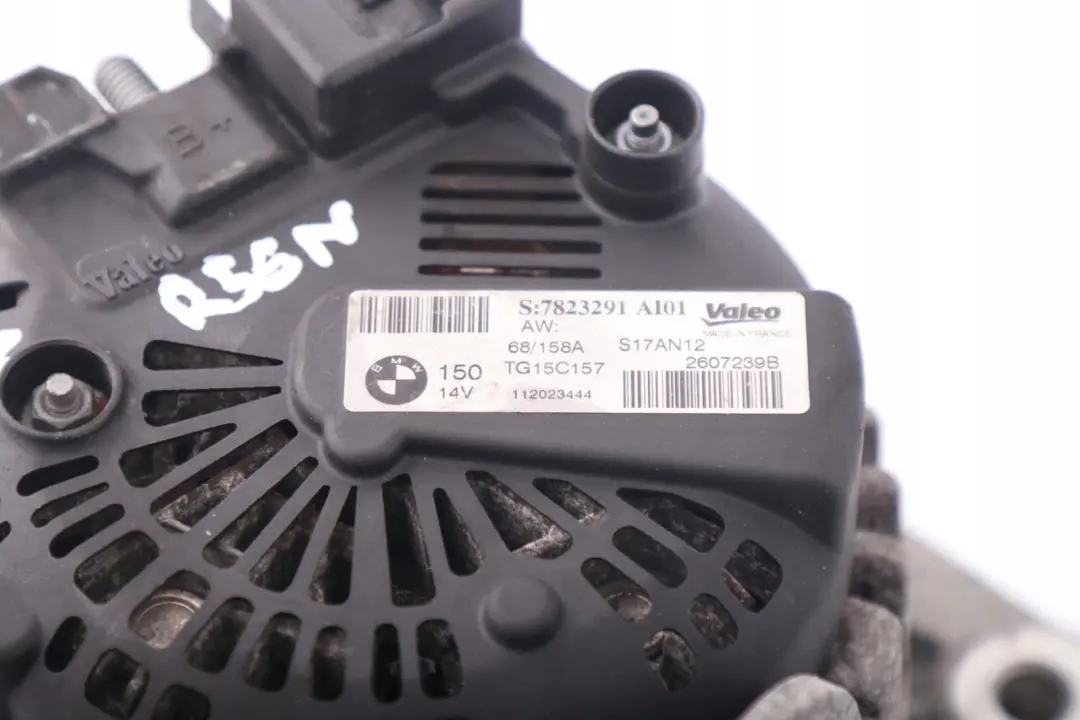 N47N Alternator Generator Diesel 150A to BMW Mini Cooper R55 R56 R57 LCI with Part number 7823292 BMW Mini Cooper R55 R56 R57 LCI N47N Alternator Generator Diesel 150A - SKU 7823292 - Part number 7823292