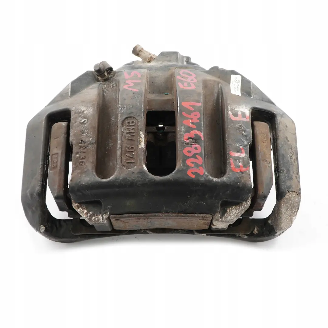 Delantero Izquierdo Porta Pinza De Freno para BMW E60 E61 M5 E63 M6 con número de pieza 2283161 BMW E60 E61 M5 E63 M6 Delantero Izquierdo Porta Pinza De Freno - SKU 2283161 - Número de pieza 2283161