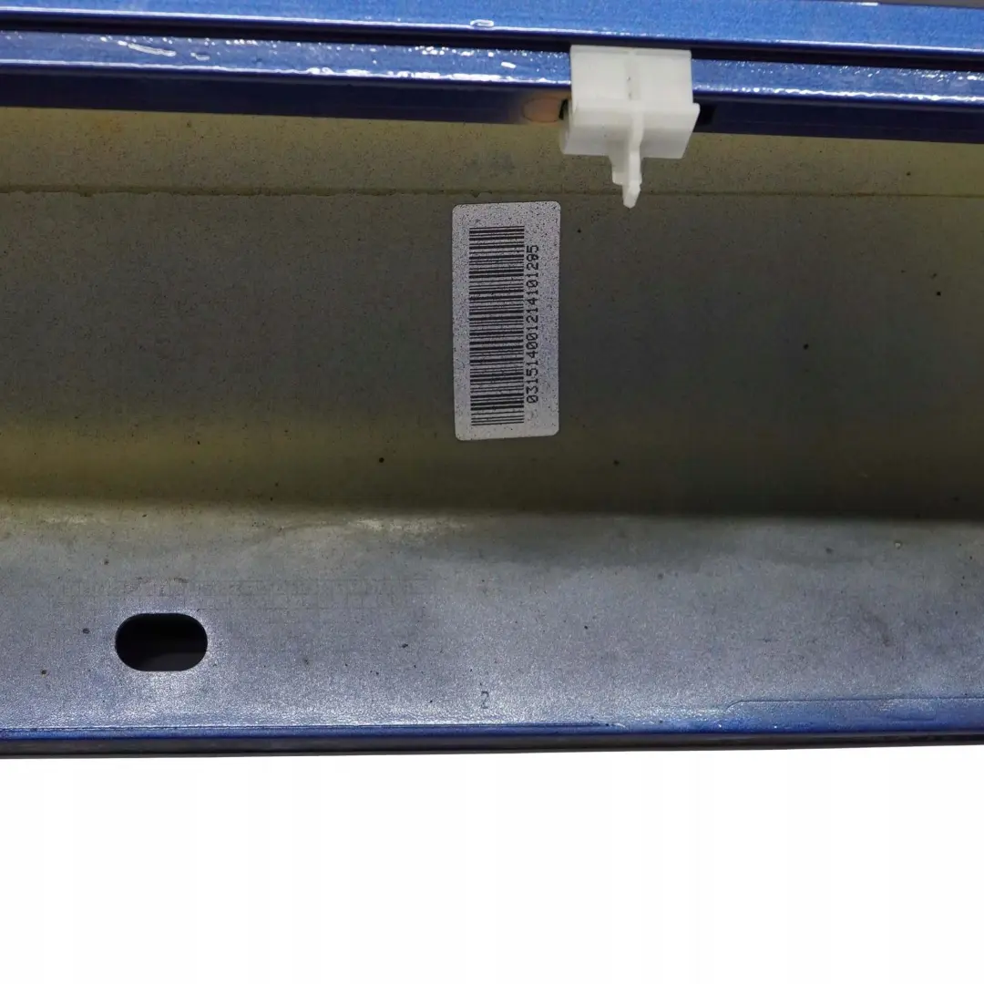 Mercedes-Benz W203 Door Sill Side Cover Skirt Left N/S Jaspisblau Blue - 345 to with Part number A2036980154 Mercedes-Benz W203 Door Sill Side Cover Skirt Left N/S Jaspisblau Blue - 345 - SKU A2036980154-JAS - Part number A2036980154