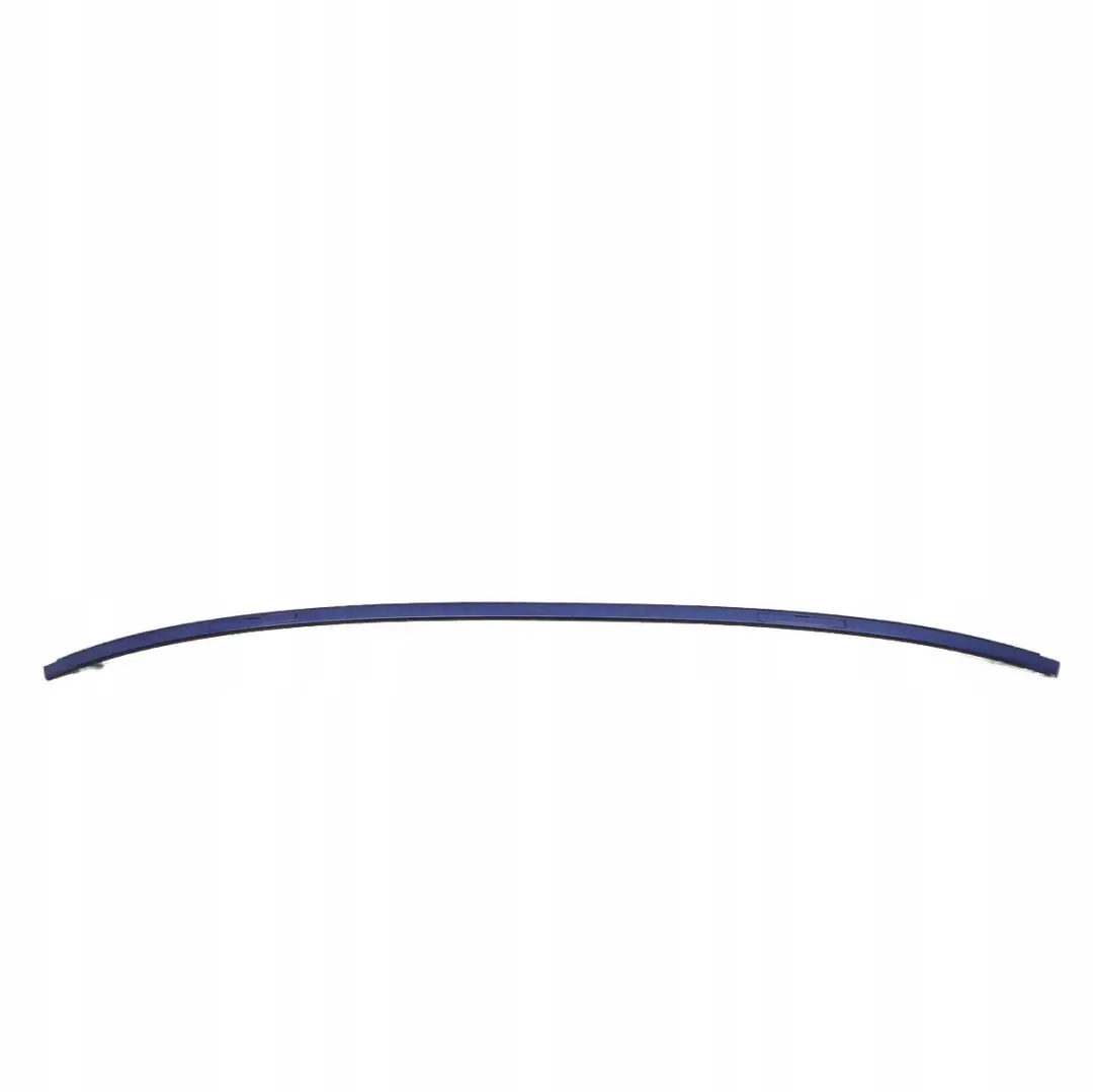 BMW E90 Roof Moulding Railing Gutter Right O/S Montegoblau Blue - A51 - SKU 0032752-MTB - Part number 0032752