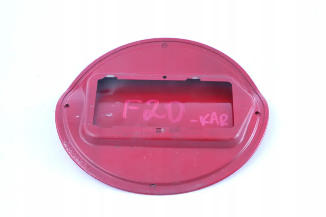 Llenado De combustible Flap Tapa Karmesinrot Rojo A61 para BMW F20 F20N LCI con número de pieza 7270765 BMW F20 F20N LCI Llenado De combustible Flap Tapa Karmesinrot Rojo A61 - SKU 7270765-KAR - Número de pieza 7270765