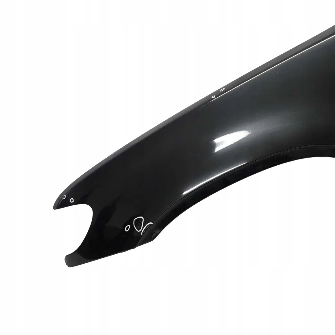 BMW X5 E53 Pannello Laterale Frontale SX Parafango Black Sapphire Metallizzato - SKU 7000385-BS3 - Numero di parte 7000385