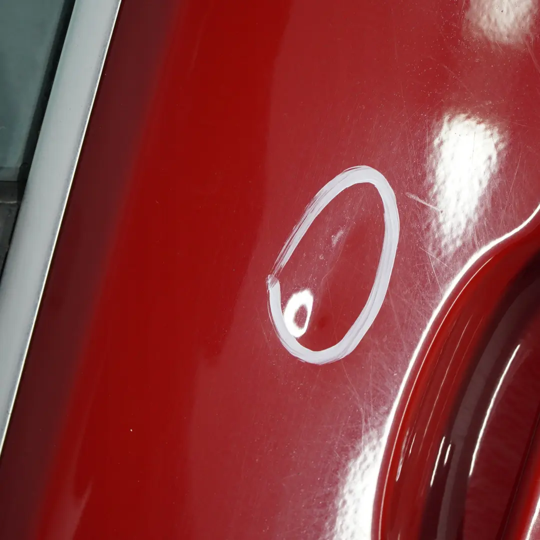 BMW E91 Touring Wagon Porta Posteriore Destra Rosso Giappone Rosso - 438 - SKU 7203676-JR - Numero di parte 7203676