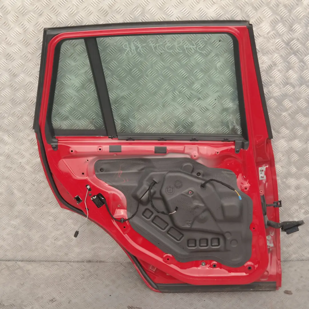 BMW X3 Series 1 E83 Door Rear Left N/S Karmesinrot Crimson Red - A61 - SKU 3449337-KAR - Part number 3449337