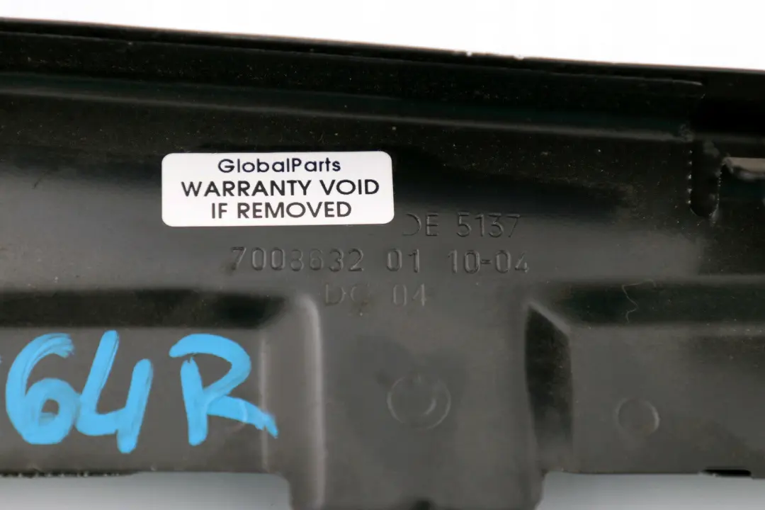 Right O/S Electric Window Connection Angle to BMW 6 Series E64 Cabrio Rear with Part number 7008632 BMW 6 Series E64 Cabrio Rear Right O/S Electric Window Connection Angle - SKU 7008632 - Part number 7008632