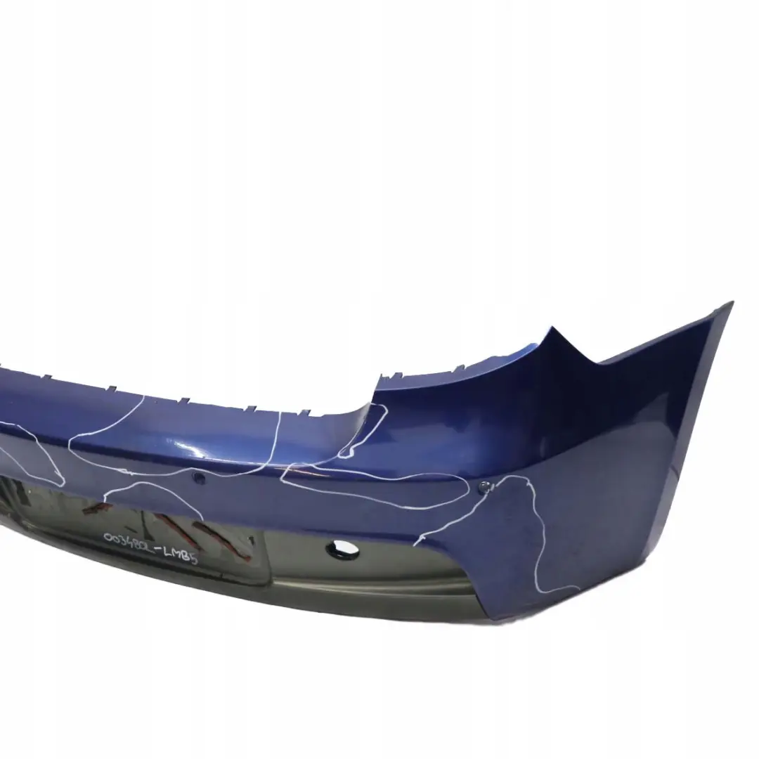 BMW E81 E87 LCI Zderzak Tylny M-Pakiet PDC Le Mans Blau 381 - SKU 0034802-LMB5 - Numer Części 0034802