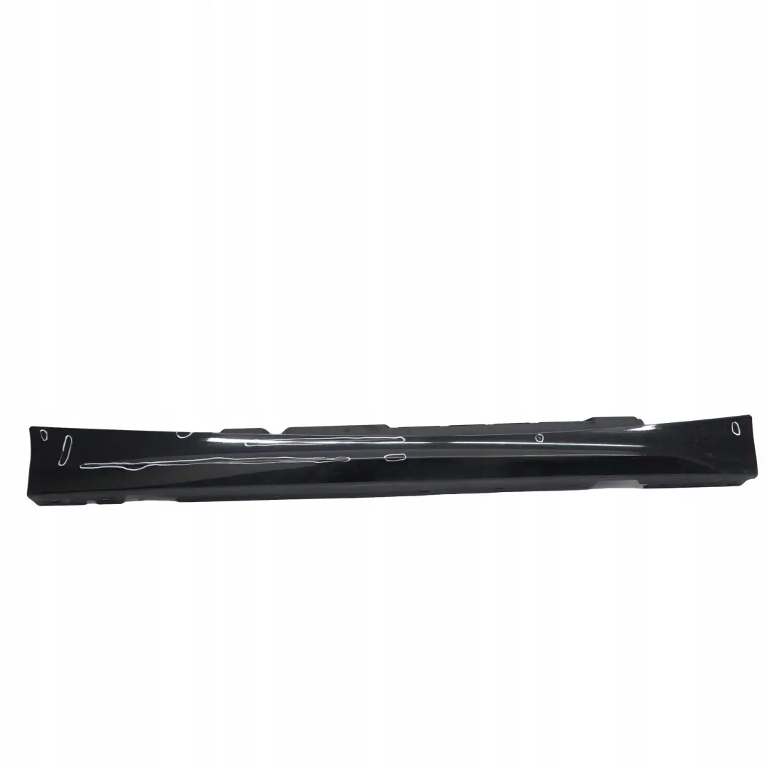 BMW 1 E87 LCI Sill Strip Side Skirt Right O/S Schwarz 2 Black - 668 - SKU 0036144-SCH1 - Part number 0036144