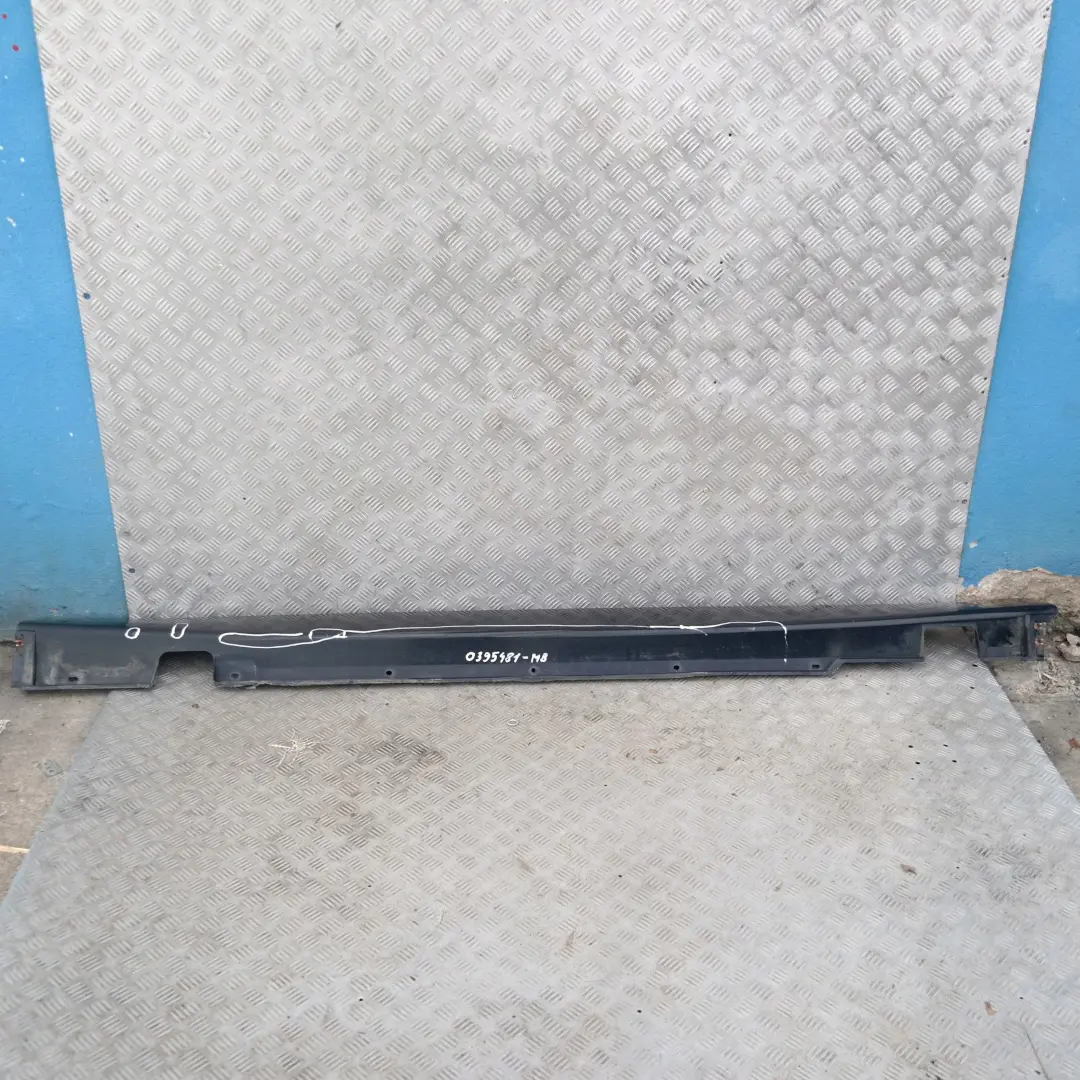 Door Sill Cover Skirt Left N/S Monacoblau Monaco Blue Metallic to BMW 7 Series E65 with Part number 395481 BMW 7 Series E65 Door Sill Cover Skirt Left N/S Monacoblau Monaco Blue Metallic - SKU 0395481-MB - Part number 395481