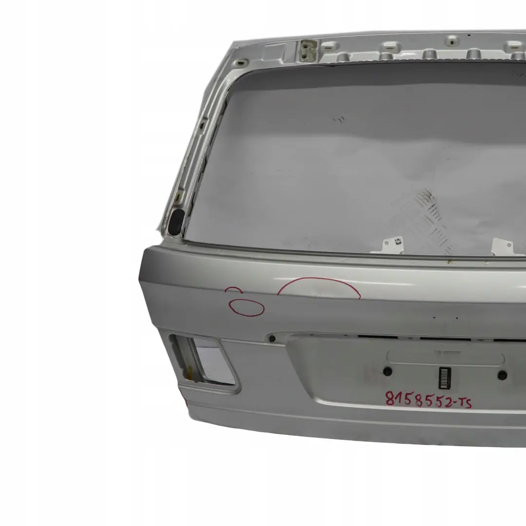 BMW 3 E46 Touring Trunk Boot Lid Tailgate Titansilber Titan Silver - 354 - SKU 8158552-TS - Part number 8158552