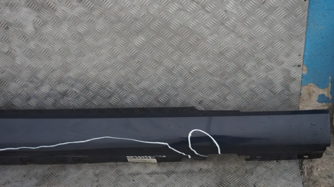 BMW 3 Series E92 E93 Sill Strip Side Skirt Right O/S Monacoblau Blue - A35 - SKU 0034058-MB2 - Part number 0034058