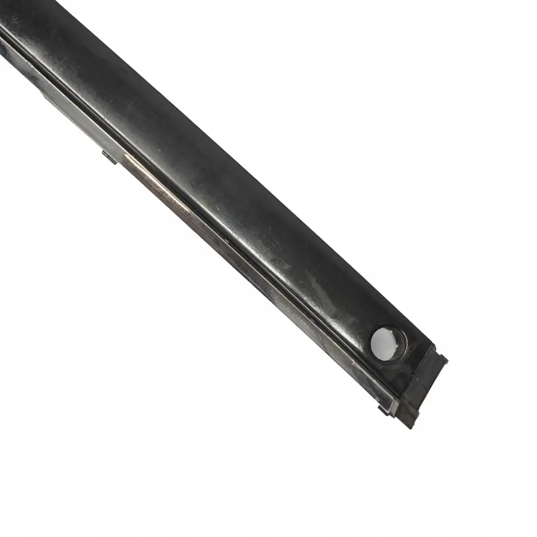 BMW 7 Series E65 E66 Bumper Strip Guard Rear Centre Black Sapphire Metallic 475 - SKU P0399081-BS - Part number 0399081