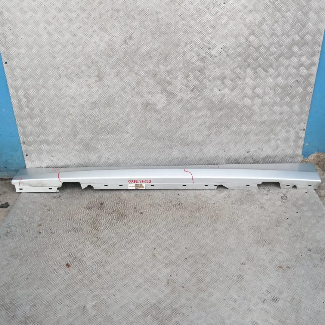 Sill Strip Skirt Left N/S Titansilber Titan Silver to BMW 1 SERIES E81 E82 E88 with Part number 0036143 BMW 1 SERIES E81 E82 E88 Sill Strip Skirt Left N/S Titansilber Titan Silver - SKU 0036143-TS1 - Part number 0036143