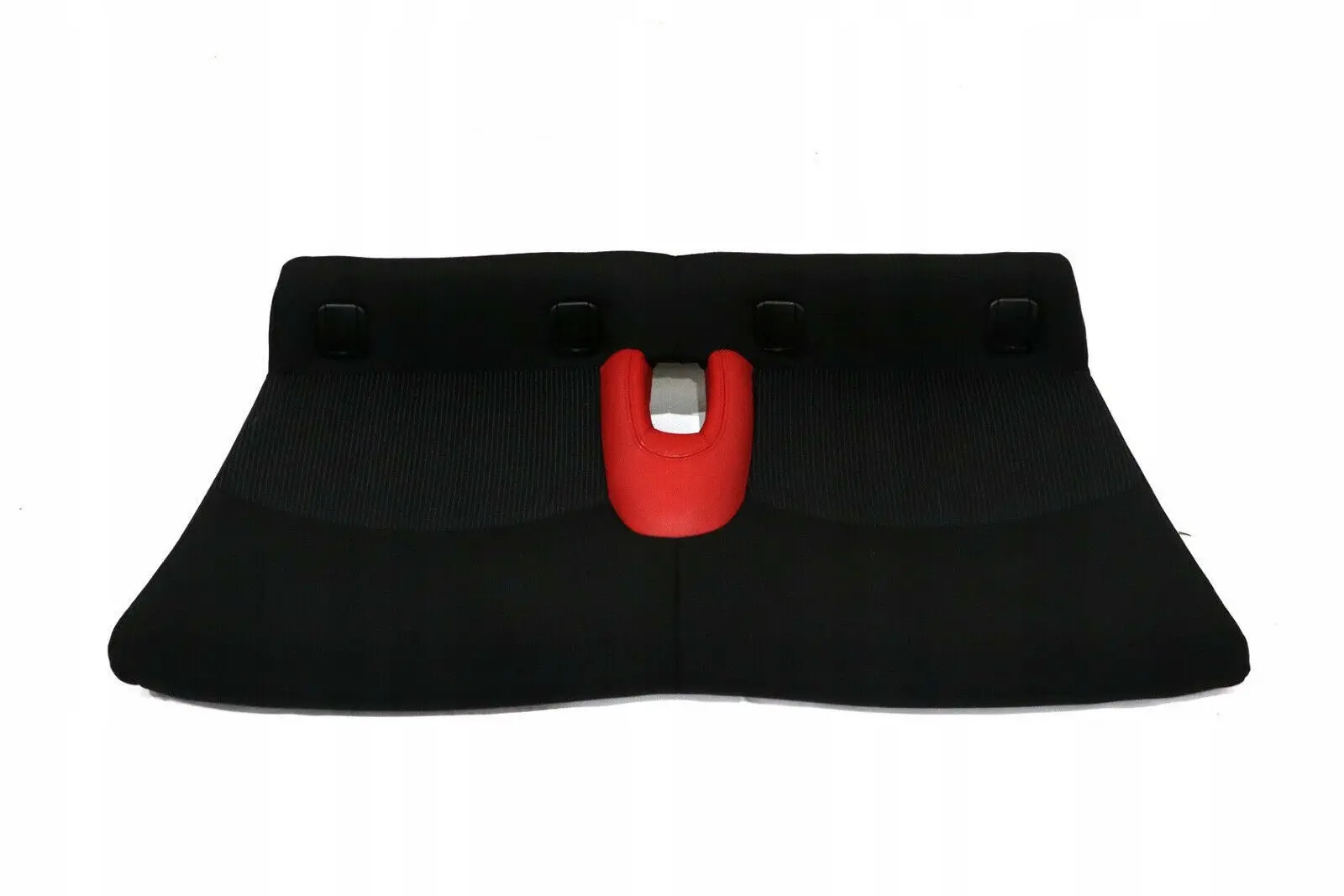 Mini One Cooper R56 R57 Asiento Trasero Sofa Sofa Medio Cuero Gallo Rojo