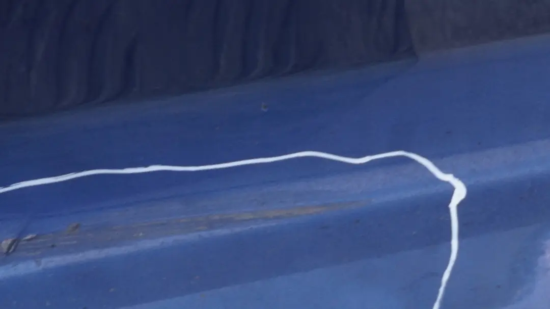 BMW 3 Series 3 E90 E91 Sill Strip Side Skirt Right O/S Montegoblau Blau Blue - SKU 0032950-MTB3 - Part number 51770032950