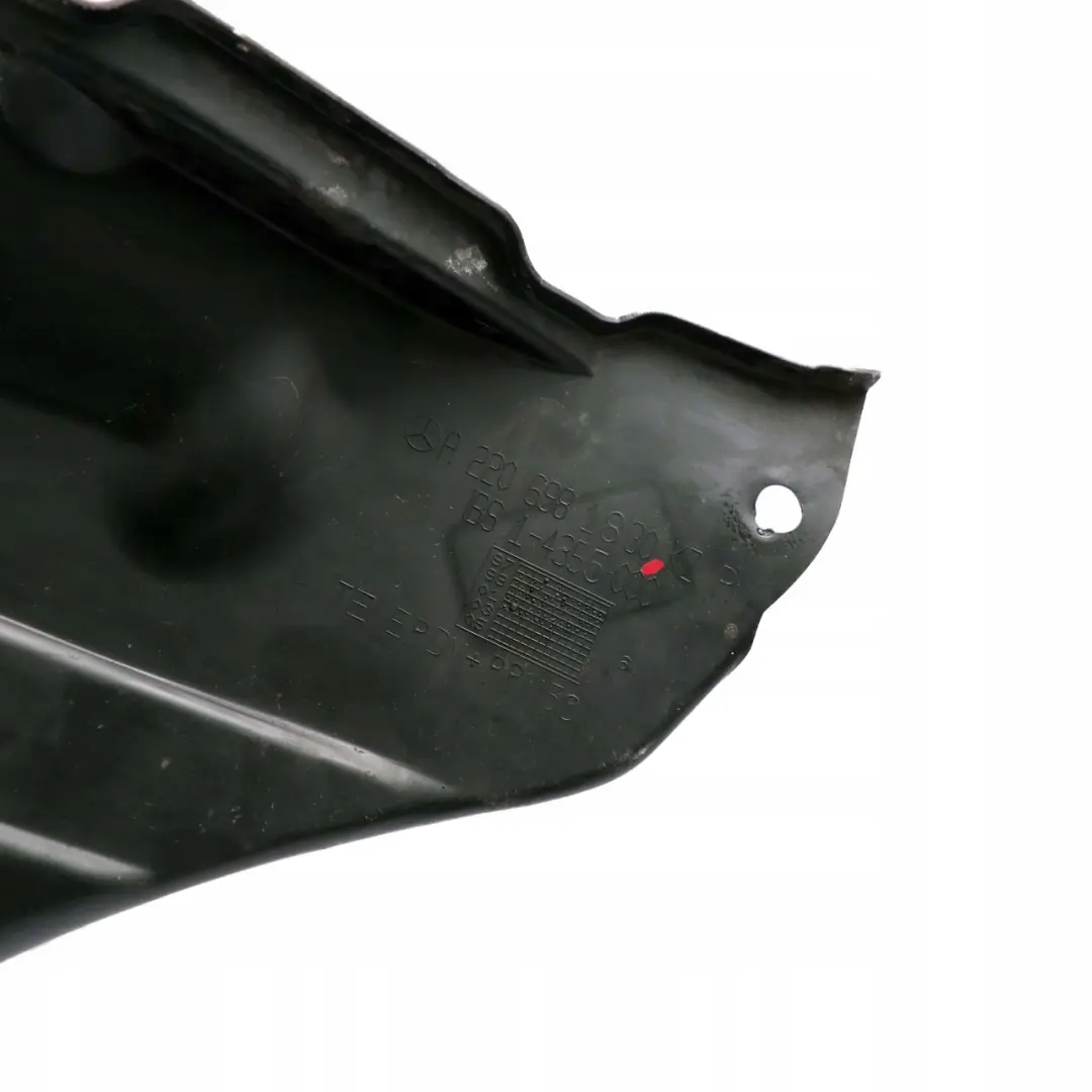 Clase W220 Tapa Trasera Derecha Guardabarros Interior para Mercedes con número de pieza A2206981830 Mercedes Clase W220 Tapa Trasera Derecha Guardabarros Interior - SKU A2206981830 - Número de pieza A2206981830