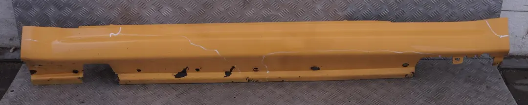 BMW MINI Cooper S R56 R57 R58 Left N/S Sill Skirt Door Side Cover Mellow Yellow - SKU 7147915-MY - Part number 7147915