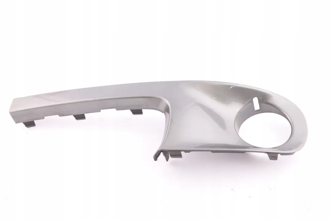 Blende Front StoĂźfänger Links Dunkel Silber für Mini Cooper S R55 R56 mit Teilenummer 0430245 Mini Cooper S R55 R56 Blende Front StoĂźfänger Links Dunkel Silber - SKU 0430245-DS - Teilenummer 0430245