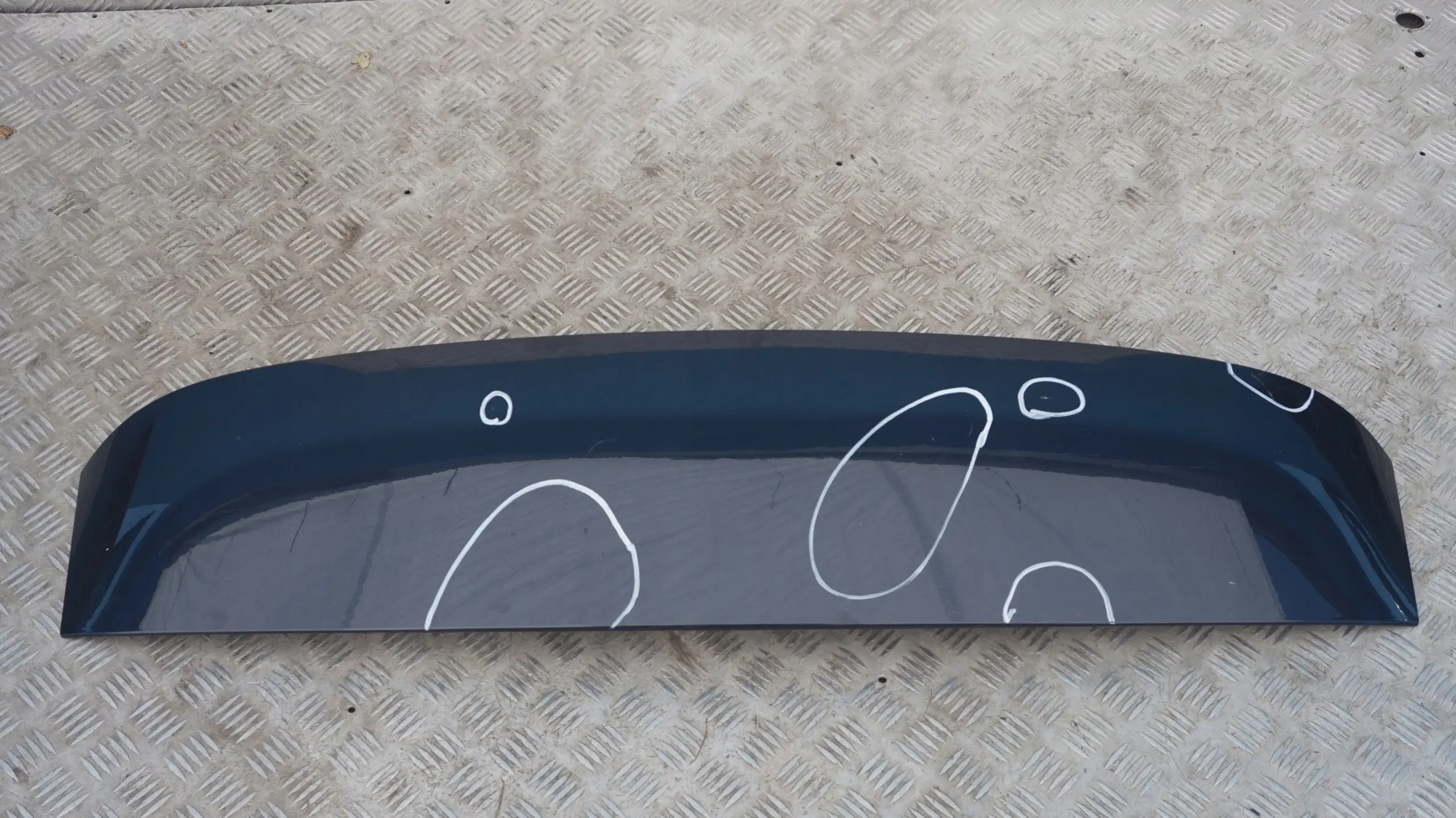 BMW E91 E91N LCI Cofano Del Bagagliaio Spoiler Posteriore Blu Monaco Blu