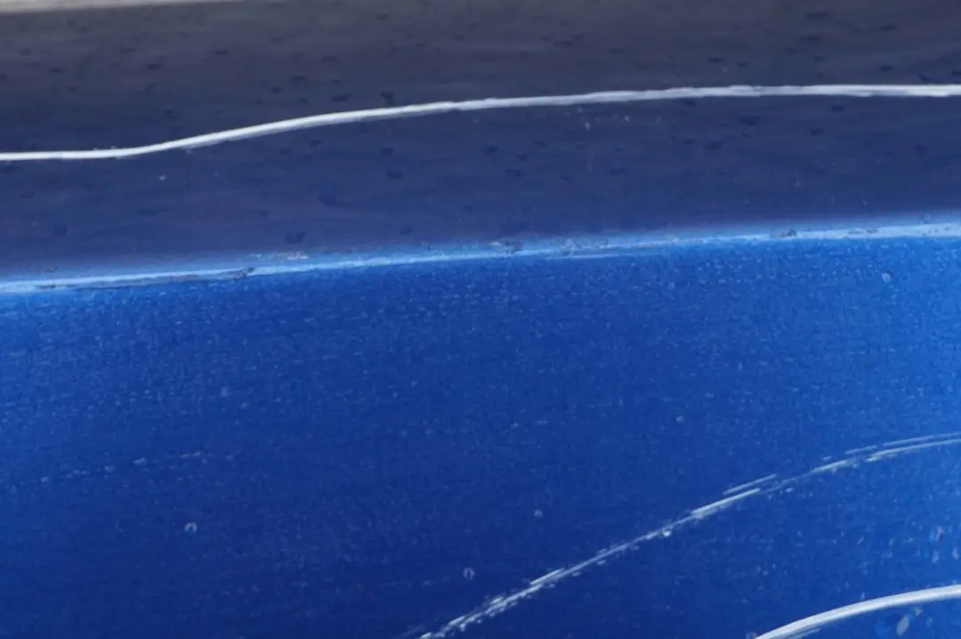 BMW 3 Series E92 E93 2 Rear Bumper Panel PDC Montegoblau Montego Blue - SKU 0034474-MTB2 - Part number 0034474