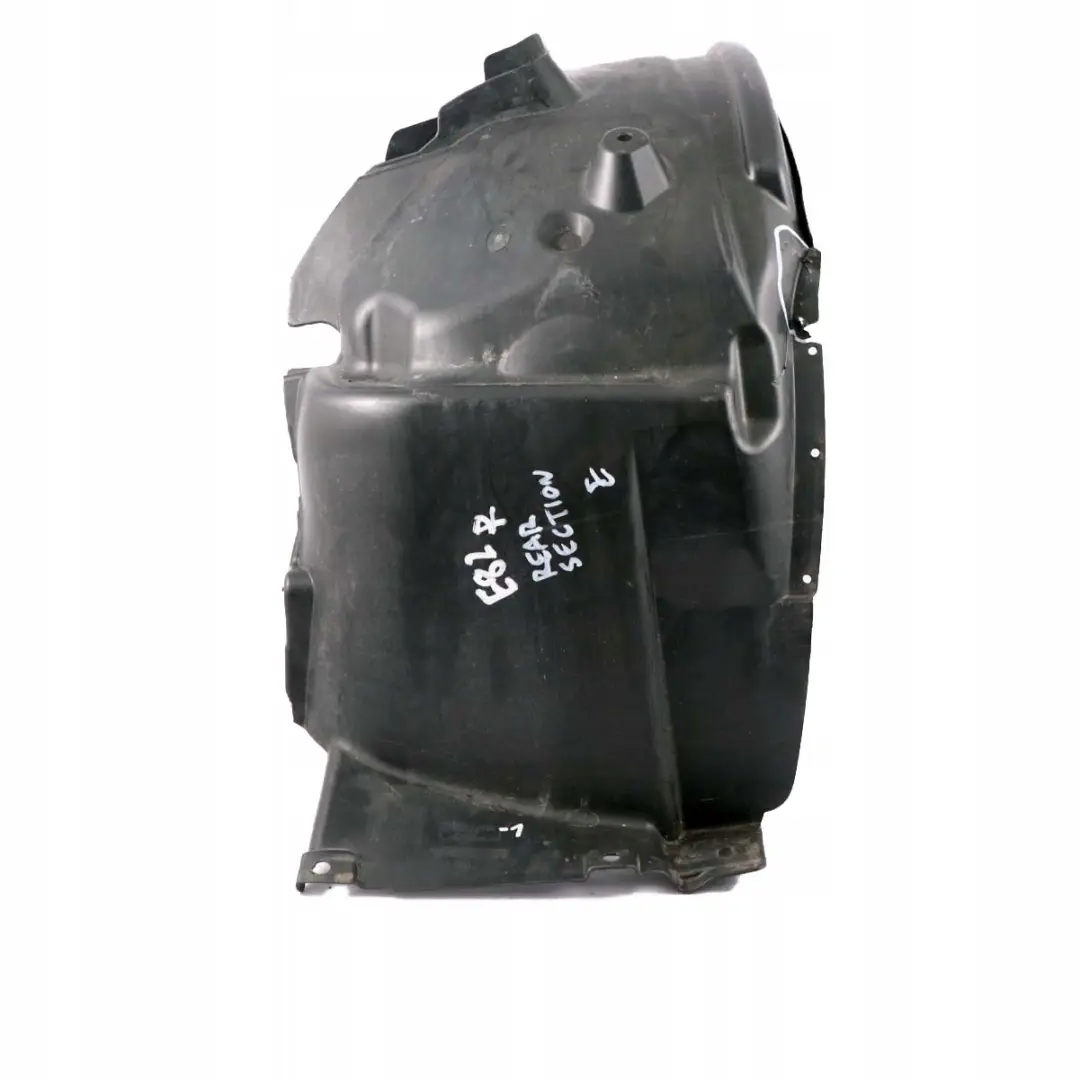 Front Right Wheel O/S Arch Housing Rear Section Trim Splash Guard to BMW 1 E82 1 with Part number 7207650 BMW 1 E82 1 Front Right Wheel O/S Arch Housing Rear Section Trim Splash Guard - SKU 7207650-1 - Part number 7207650