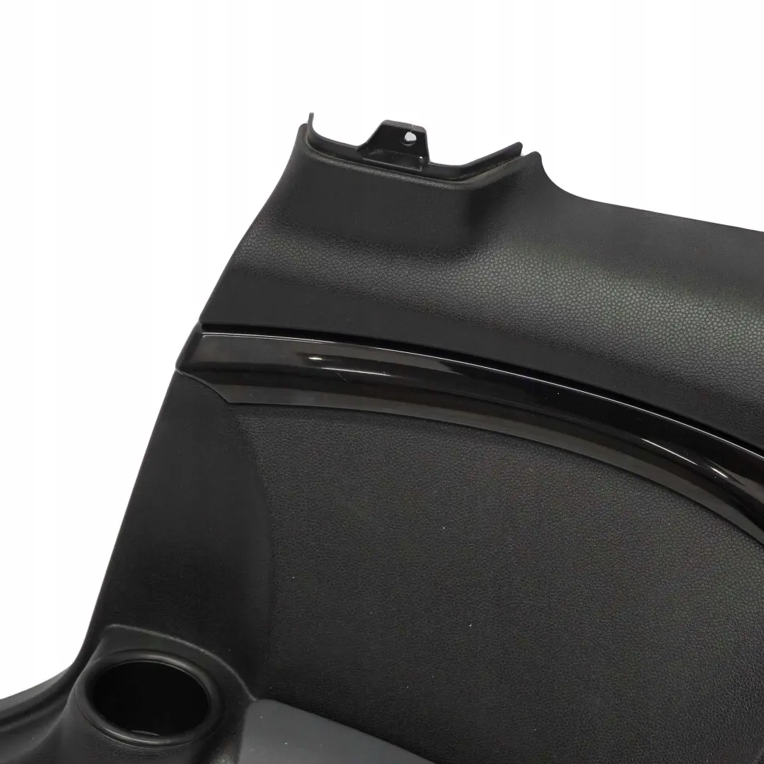 Lateral Side Trim Panel Rear Right O/S Carbon Black Piano to Mini Clubman R55 LCI with Part number 7299734 Mini Clubman R55 LCI Lateral Side Trim Panel Rear Right O/S Carbon Black Piano - SKU 7299734-1 - Part number 7299734
